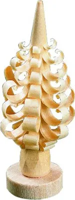 Produktbild von Spanbaum 5 cm Natur Höhe 5cm NEU