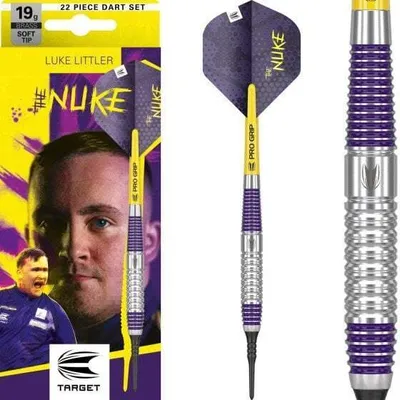 Produktbild von Target Luke Littler Brass Set 22 Pieces Softdarts