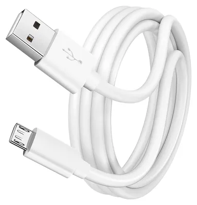 Produktbild von Avizar, Lade- und Synchronisationskabel (USB auf Micro-USB, 1m), Weiß