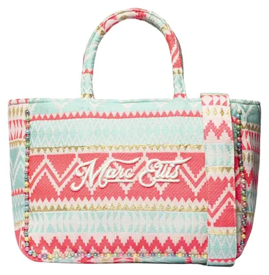 Image de Sac à main pour femme, marque Marc Ellis, en polyester multicolore, avec bandoulière amovible