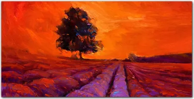 Produktbild von Coloray Bild aus Acryl 120 cm x 60 cm - Acrylblock mit Bild Gehärtetes Acryl Wohnzimmer Küche Dekoration Wanddekoration - Blumen Baum