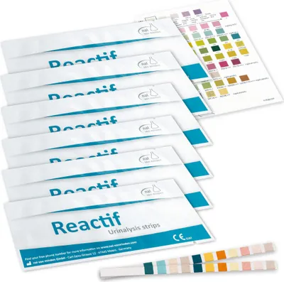 Produktbild von Reactif Gesundheitstest - Urin Teststreifen für 11 Parameter - 6 Teststreifen