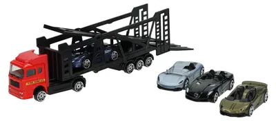 Produktbild von Druckguss-Transporter mit 4 Autos