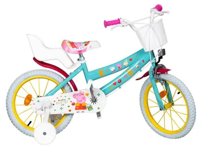 Produktbild von Toimsa-Kinderfahrrad 16 Peppa Pig grün