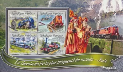 Produktbild von Briefmarken Togo 2016 Mi 7494-7497 Kleinbogen (kompl. Ausgabe) postfrisch Züge