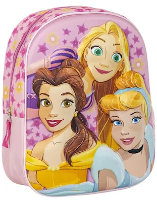 Produktbild von Rucksack Disney Prinzessin 3D -  Kindergartenrucksack 31x25x10 cm