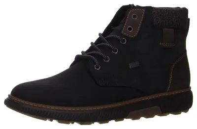 Produktbild von Rieker Schnürstiefel - Blau Leder Größe: 41 Normal