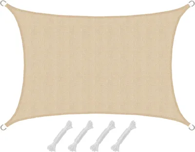 Produktbild von Markiza UV 3x2 HDPE Prostokątny daszek przeciwsłoneczny Balkon ogrodowy Beżowy