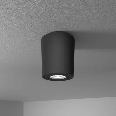 Image de HOFTRONIC - Spot LED de plafond 4W 345lm 6500K GU10 IP65 Noir
