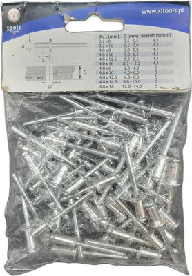 Produktbild von Aluminium Blindnieten al-fe 4,8 x 9,6 mm 50 Stk