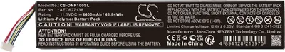 Immagine prodotto di TECHTEK Batteria compatibile con [OnexPlayer] 1S Game Player sostituisce AEC627138, per HD627138