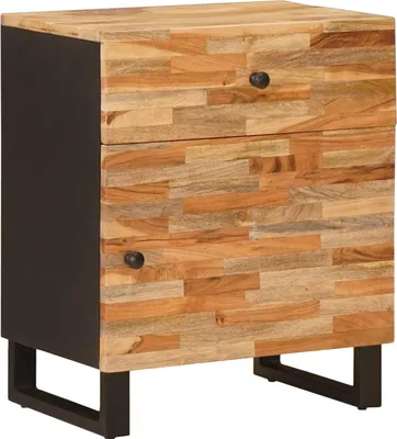 Obrázok produktu pre Skriňa na posteľ Hnedá 50 x 33 x 60 cm Masívne mango drevo