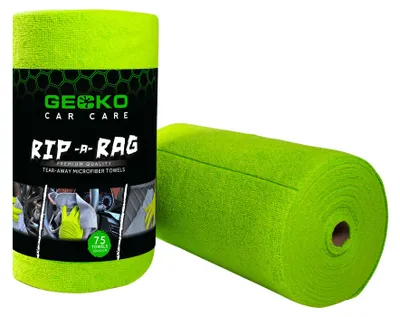 Produktbild von Gecko Abreißbare Mikrofasertücher 30 x 30 cm 75 Stück