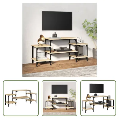 Produktbild von The Living Store TV-Schrank Sonoma-Eiche 117x35x52 cm Holzwerkstoff