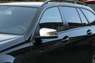 Produktbild von EDELSTAHL SPIEGELKAPPEN CHROM für MERCEDES W212 S212 C207 A207 W221 E + S KLASSE