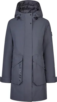 Produktbild von Pikeur Damen RAINCOAT graphite blue Mantel Athleisure HW 25, Größe:40