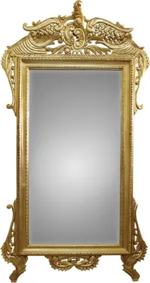 Produktbild von Casa Padrino Luxus Barock Wandspiegel Gold 110 x H. 210 cm - Edel & Prunkvoll