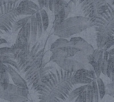 Produktbild von Livingwalls Dschungeltapete New Walls Palmentapete Cosy & Relax Vliestapete blau 10,05 m x 0,53 m