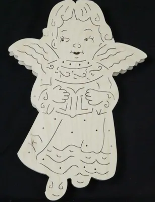 Obrázek produktu pro Okenní obraz anděl a osvětlení ŠxVxH 35x24x4cm NOVINKA