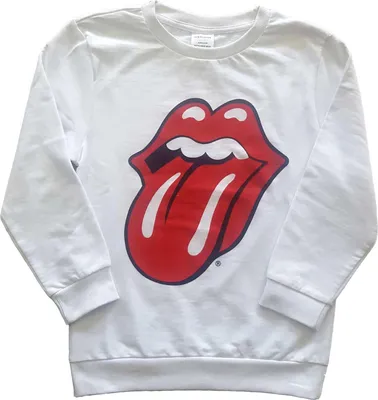 Image de The Rolling Stones - Sweat-shirt "Classic" pour enfants RO652 (146-152) (Blanc)