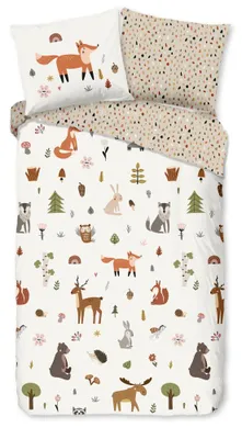 Produktbild von Guten Morgen Kinderbettbezug "United" – mehrfarbig – (140x220 cm) – 100% Baumwolle