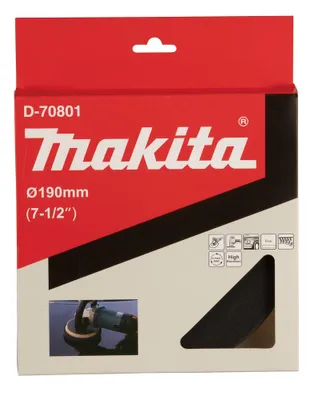 Produktbild von Makita Klett-Schwamm Schwarz, 190 mm