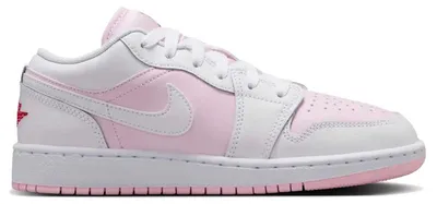 Zdjęcie produktu dla Jordan 1 Low Pink Foam Fire Red White (wersja dla dziewcząt/młodzieży) - rozmiar EU 37.5