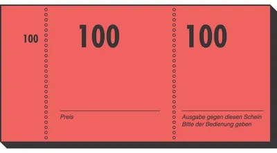 Immagine prodotto di SIGEL GN101 Blocchetto di numerazione - 1-100, 5 colori assortiti, 105x50 mm, 100 fogli