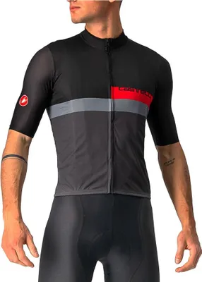 Produktbild von Castelli A Blocco Kurzarm-radtrikot Schwarz S Mann Schwarz S