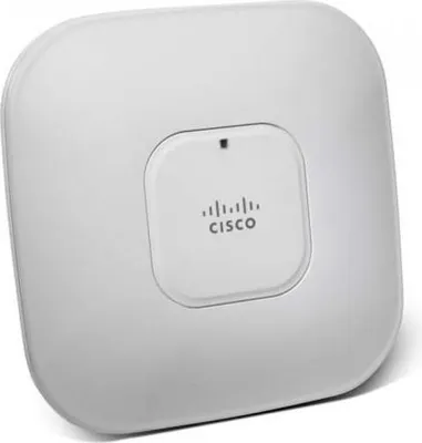 Productafbeelding van Cisco Aironet 1142N, draadloos access point, IEEE 802.11n, 300 Mbit/s, 1 x netwerkpoort (RJ-45), Gigabit Ethernet, PoE-poorten