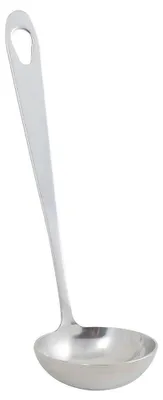 Pollepel 20 cm aus Edelstahl, silber, spülmaschinengeeignet