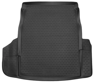 Produktbild von WALSER XTR Kofferraumwanne für BMW 5er (E60) Limousine 2001-2010, 100% passgenaue Antirutschmatte Auto, Gummimatte Auto, Kofferraum Schutzmatte, Anti Rutsch Matte Gummi, Auto Gummimatten