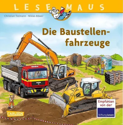 Obrázek produktu pro LESEMAUS 157: Die Baustellenfahrzeuge