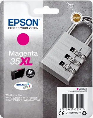 Produktbild von Tintenpatrone Epson T3593 magenta Packung mit 8 Stück