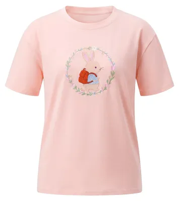 Image de T-shirt pour femme SWIRLIE - rose, taille S