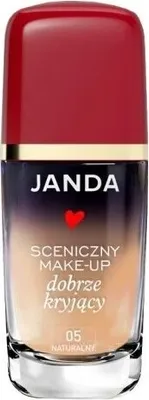 A bottle of JANDA foundation.