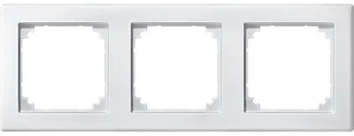 Produktbild von Merten M-SMART-Rahmen, 3-fach, polarweiß, 1 Stk.