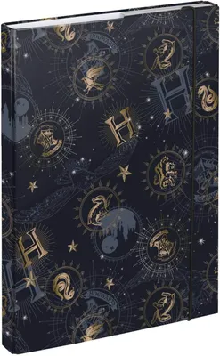 Image de BAAGL Chemises pour cahiers d'écolier A4 Harry Potter Poudlard