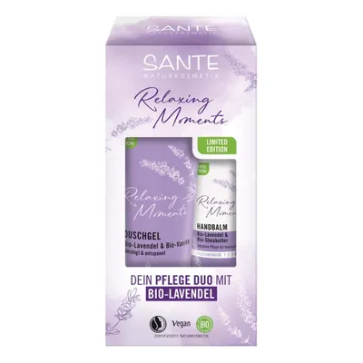 Zdjęcie produktu dla Zestaw upominkowy Relaxing Moments - żel pod prysznic + balsam do rąk