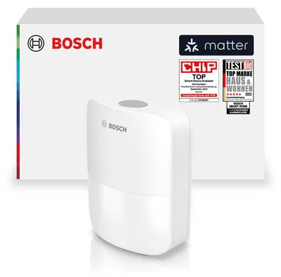 Produktbild von Bosch Smart Home Bewegungsmelder II [+M], Bewegungssensor mit Matter für innen &