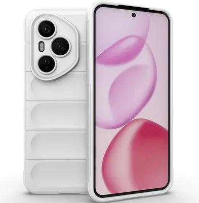Produktbild von Handyhülle für Honor 40 Pro Weich TPU Silikon Stossfest Anti-rutsch Hülle Weiß