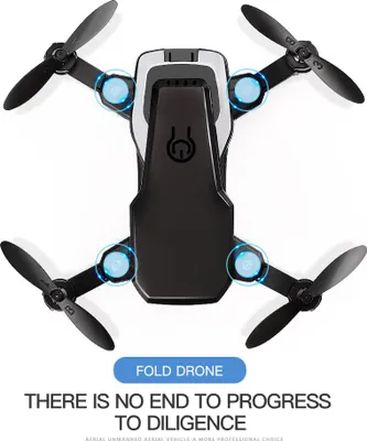 Zdjęcie produktu dla LF606 Mini Dron Wysokość Hold RC Dron Wifi FPV Quadcopter Śmigłowiec dronowy - Czarny