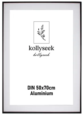 Fotolijst 50x70 cm Aluminiumrahmen mit Plexiglas