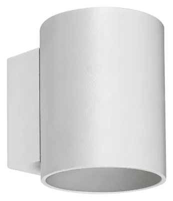 Image de Applique murale moderne Kaunas blanche 1xG9x10W en métal, dimensions : 10x8x10 cm, IP20, Rabalux
