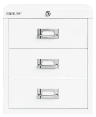 Produktbild von Bisley MultiDrawer mit Schloss - Farbe: Verkehrsweiß