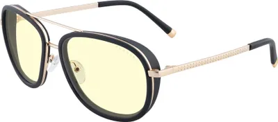 Zdjęcie produktu dla Okulary komputerowe GUNNAR Dume – Gold – Amber