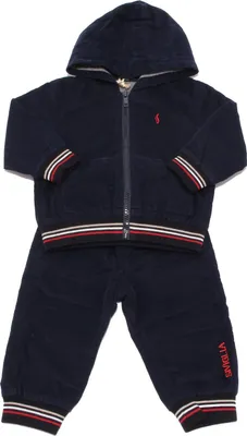 Immagine prodotto di 3988V tuta bimbo SIVIGLIA velluto blue sweatshirt pant velvet boy kid