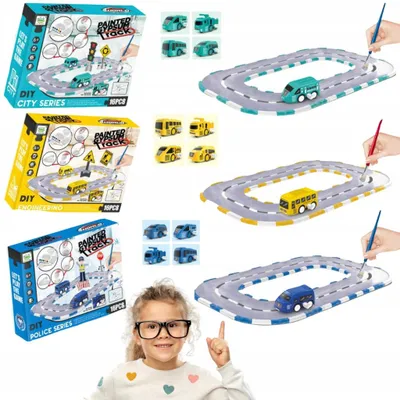 Produktbild von ProNice Kreativ-Set Gipsauto zum Malen DIY Spielzeug