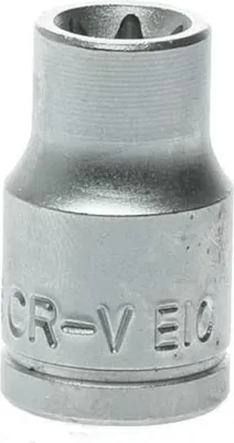 Produktbild von TENG TOOLS Steckschlüssel TX-E M380710-C E10 x 28 mm mit 3/8 CRV-Schaft 101690105
