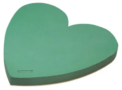 Produktbild von OASIS Steckschaum BIOLINE Vacufix Herzen 60cm Steckmasse Steckschwamm - 2 Stück
